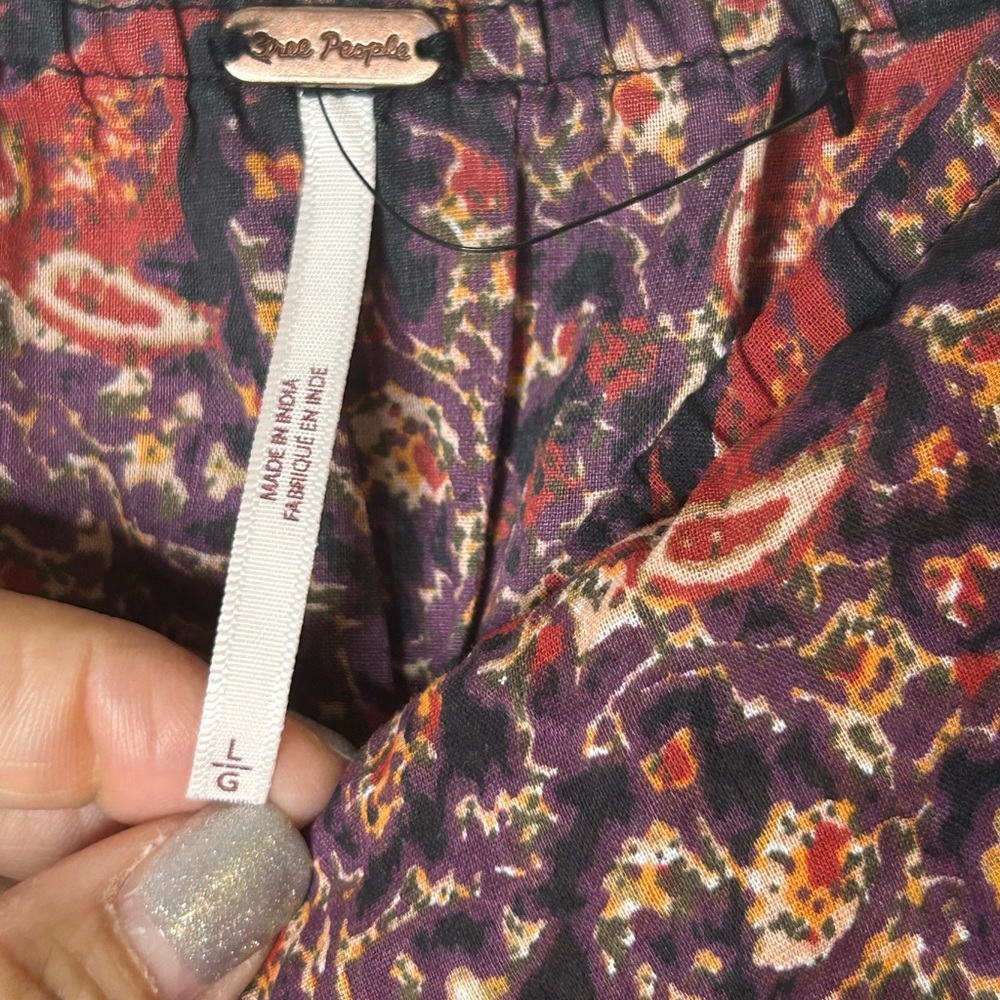 COPY - Free People Tangier Babydoll Floral Maxi large - Picture 5 of 12